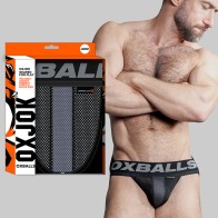 Oxballs Oxjok Airmesh Swagger Jockstrap Black M