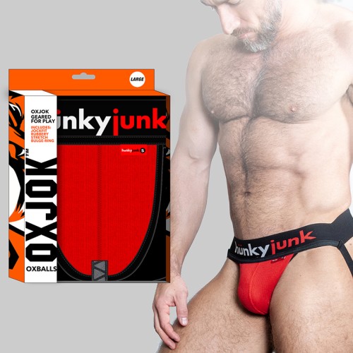 Jock Oxballs Oxjok Hunker Rojo para Máximo Confort