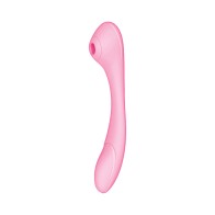 Blaze Bendable Suction Massager Pink