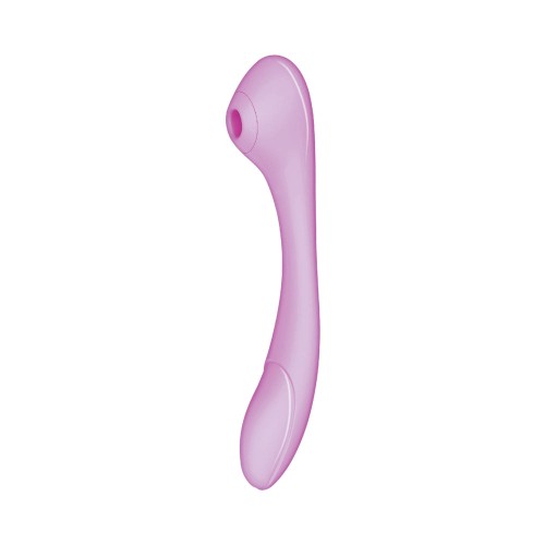 Blaze Bendable Suction Massager Lavender - USB-Rechargeable