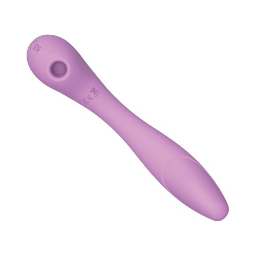 Blaze Bendable Suction Massager Lavender - USB-Rechargeable