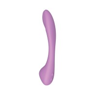 Blaze Bendable Suction Massager Lavender - USB-Rechargeable