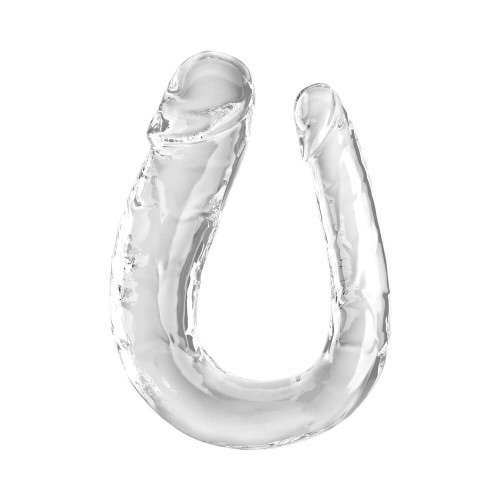 King Cock Clear Double Trouble Dildo - Versatile Pleasure