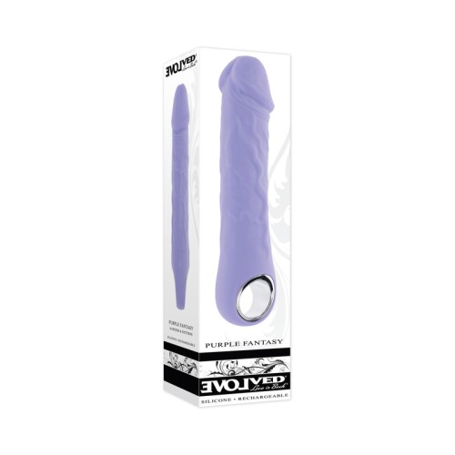 Vibrador Recargable Evolved Fantasy Morado