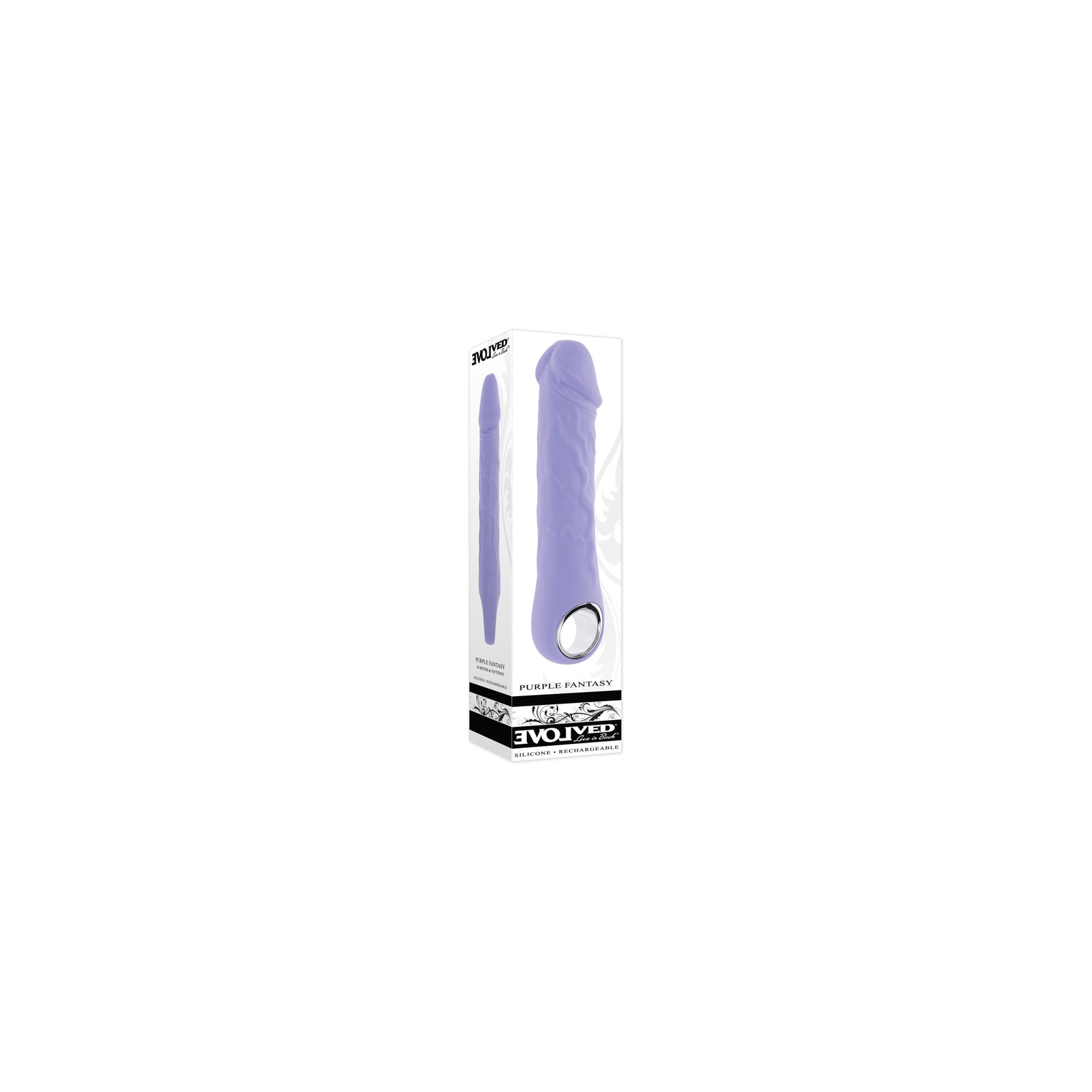 Evolved Purple Fantasy Rechargeable Vibrator