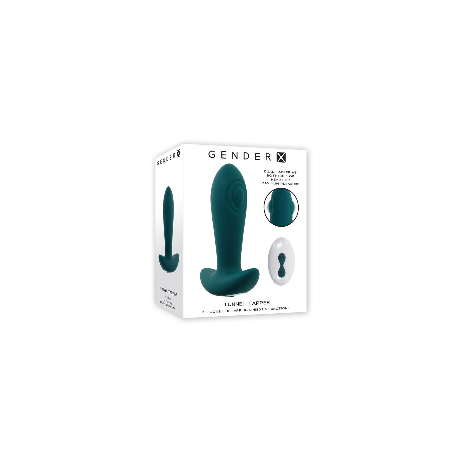 Gender X Tunnel Tapper Vibrating Anal Plug