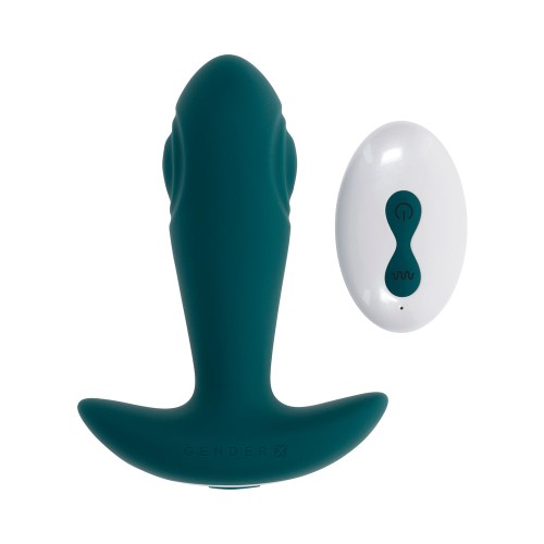 Gender X Tunnel Tapper Vibrating Anal Plug