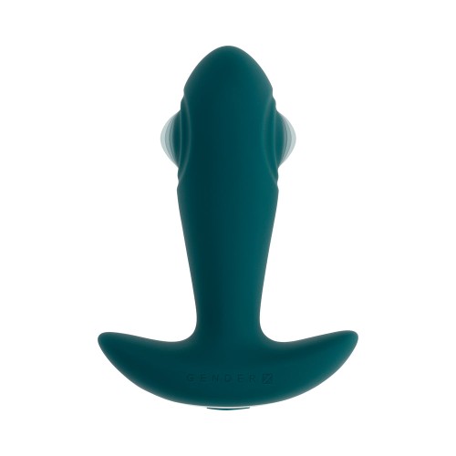 Gender X Tunnel Tapper Vibrating Anal Plug