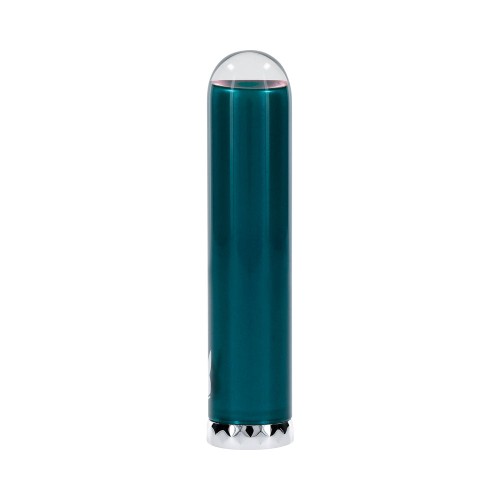 Mini Vibrador de Vidrio Recargable Emerald para Viajes