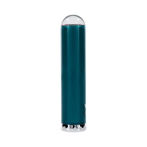 Mini Vibrador de Vidrio Recargable Emerald para Viajes