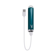 Emerald Rechargeable Glass Mini Vibe for Travel