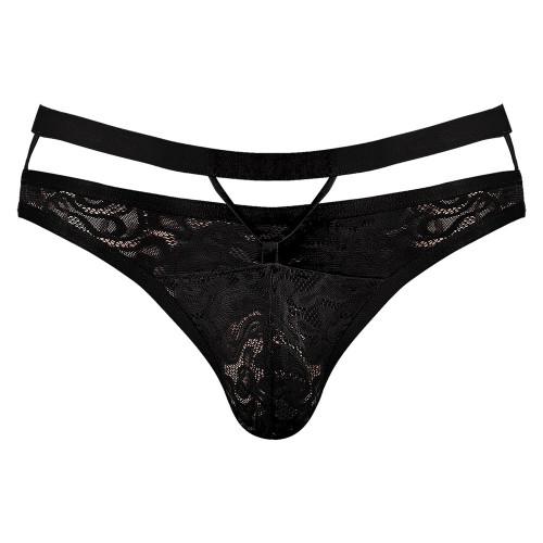 Male Power Lucifer Cut Out Strappy Thong for Ultimate Comfort