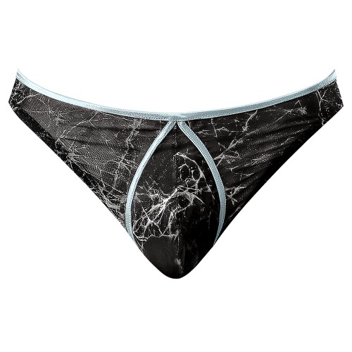 Male Power Marble Mesh Mini Thong for Men