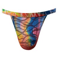 Male Power Your Lace Or Mine Jock Multicolor L/XL