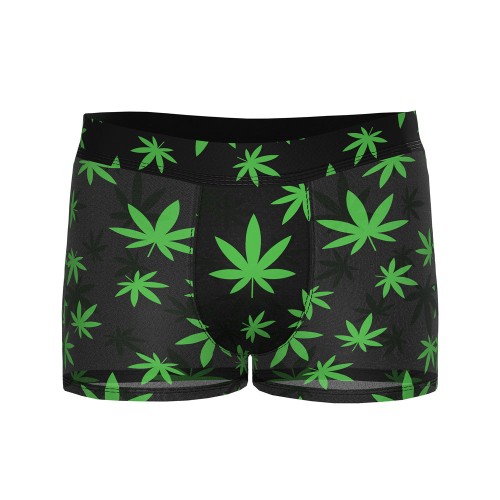 Male Power Hazy Dayz Pouch Short Pot Leaf S