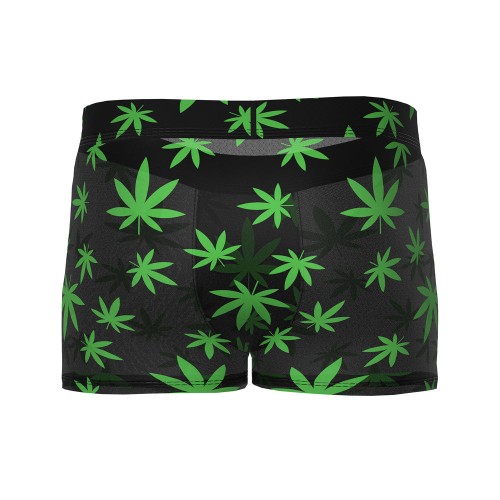 Male Power Hazy Dayz Pouch Short Pot Leaf S