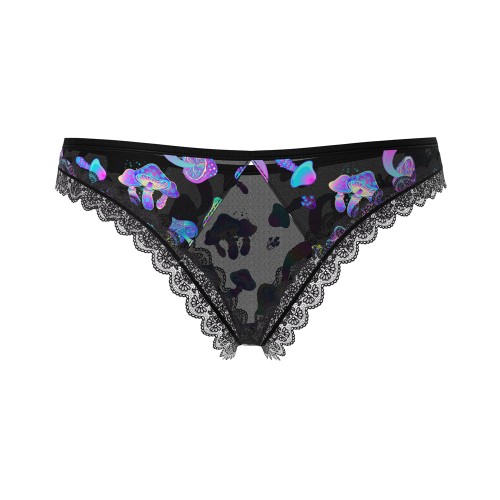 Panty Crotchless Hazy Dayz con Espalda Abierta Magic Silk para Estilo Seductor