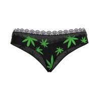 Hazy Dayz Boy Short - Pot Leaf Design L/XL