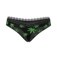 Hazy Dayz Boy Short - Pot Leaf Design L/XL