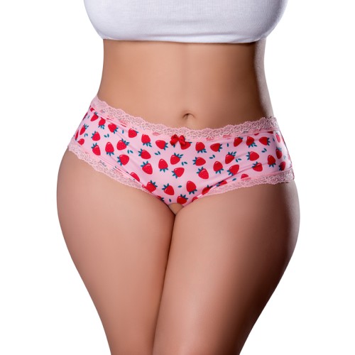 Short Crotchless Magic Silk Sweet Treats para Mujeres