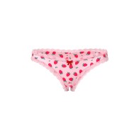 Short Crotchless Magic Silk Sweet Treats para Mujeres