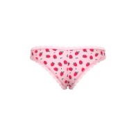 Short Crotchless Magic Silk Sweet Treats para Mujeres