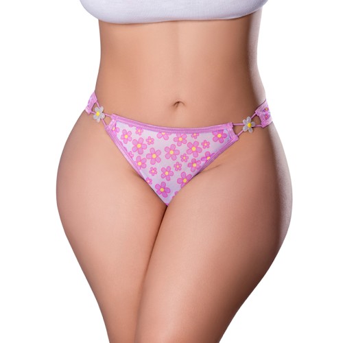 Magic Silk Daisy Tanga for Passionate Comfort