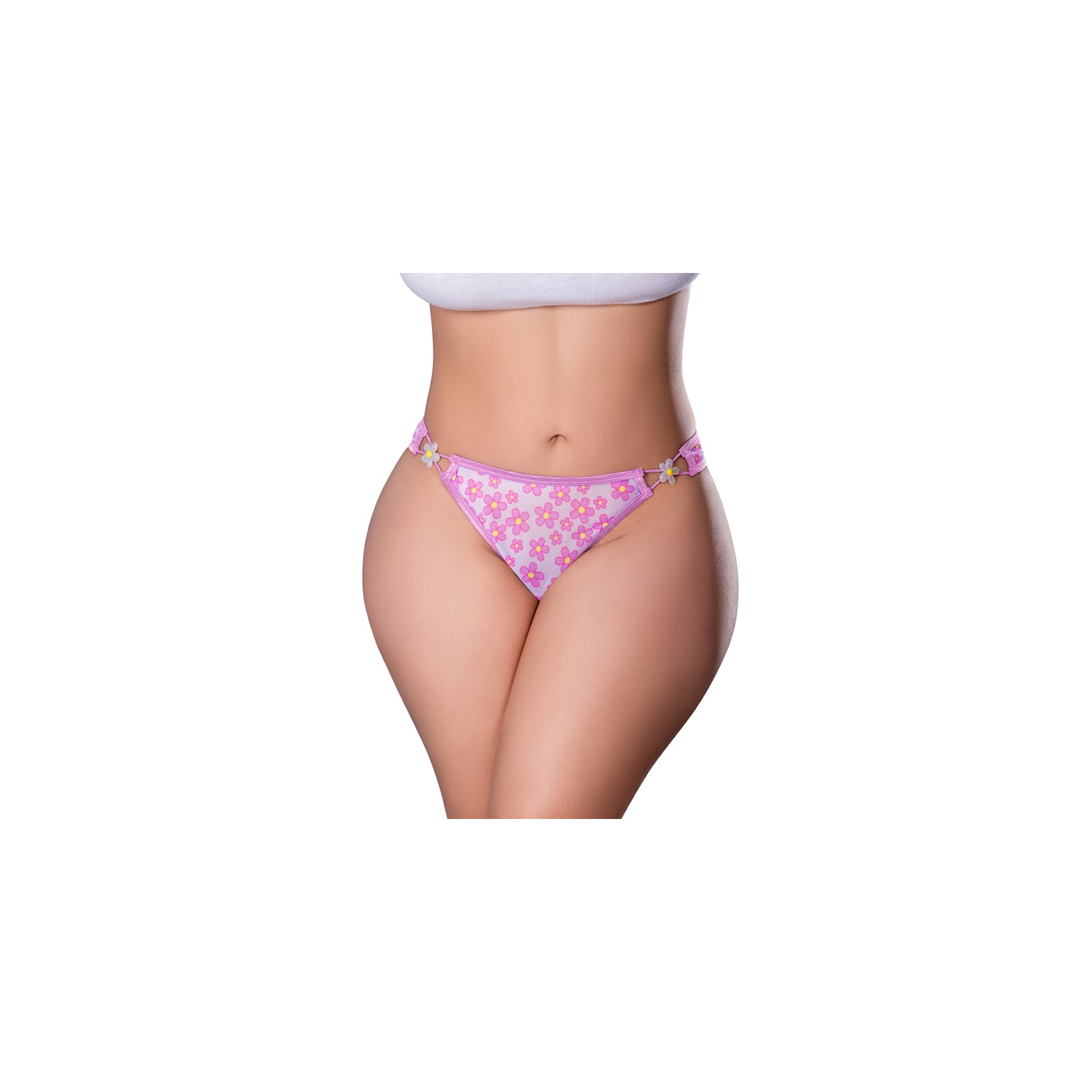 Magic Silk Daisy Tanga for Passionate Comfort