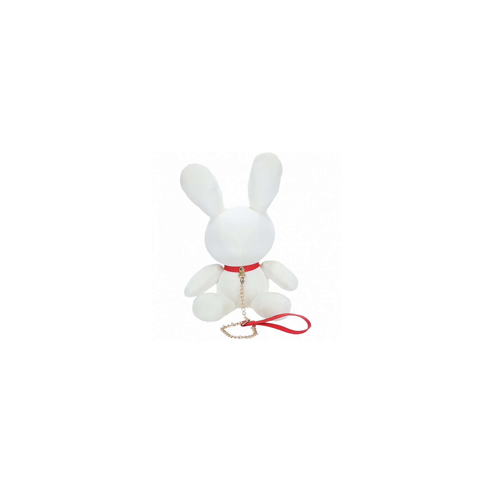 Shots Rabbit Bondage Velvet Stuffy Small White