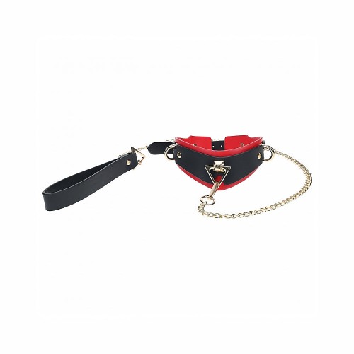 Ouch! Milan Collection Collar with Leash for Elegant Control