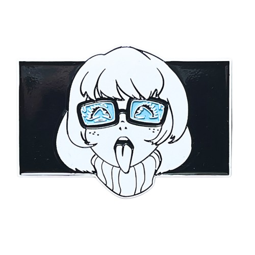 Last Nerdy Girl Enamel Pin Special Edition