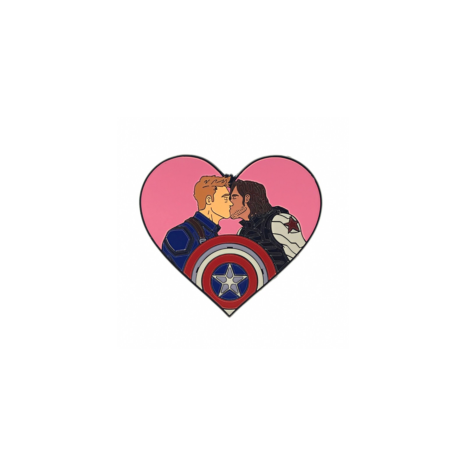 Geeky & Kinky Stucky Enamel Pin for Fans