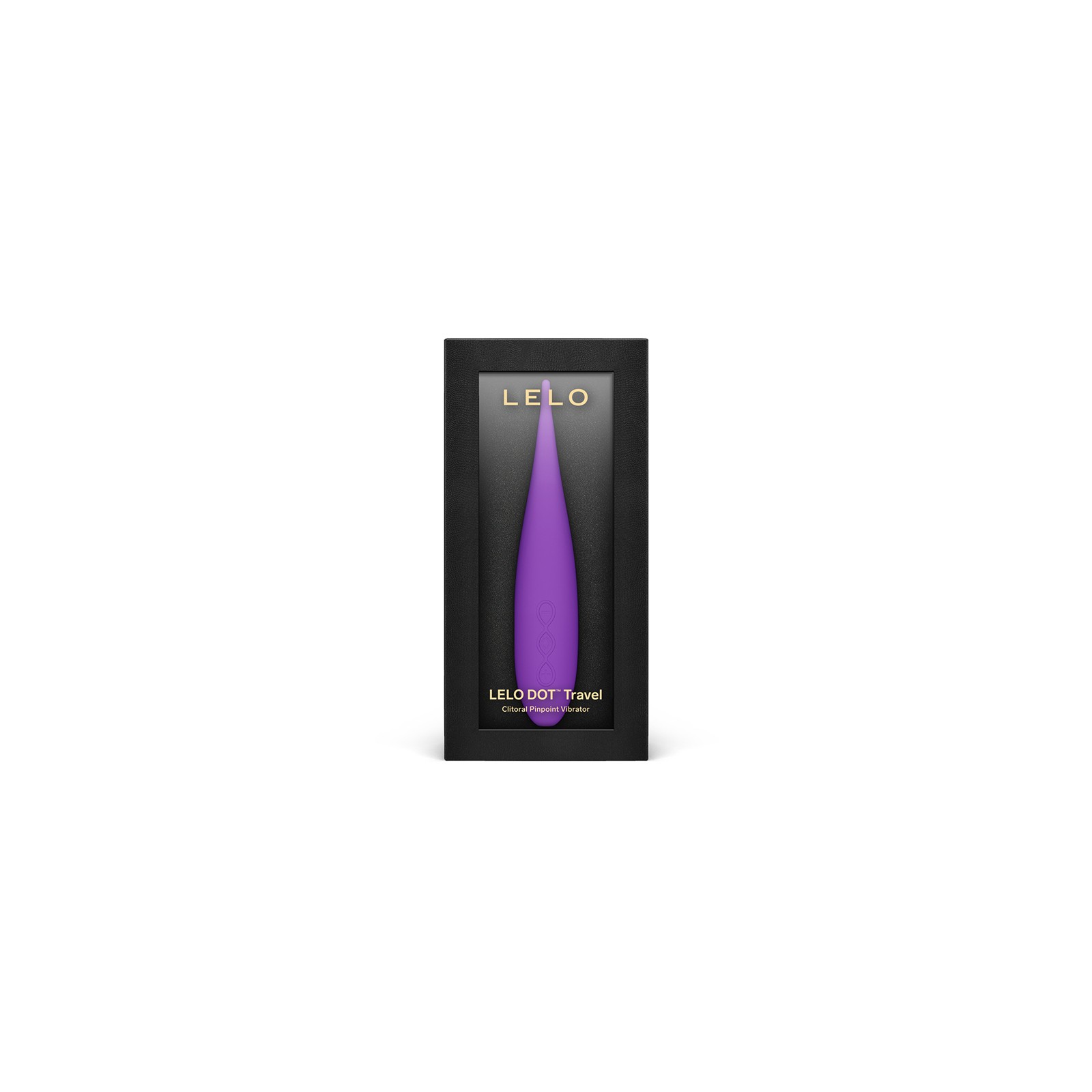 LELO DOT Travel Clitoral Pinpoint Vibrator Purple