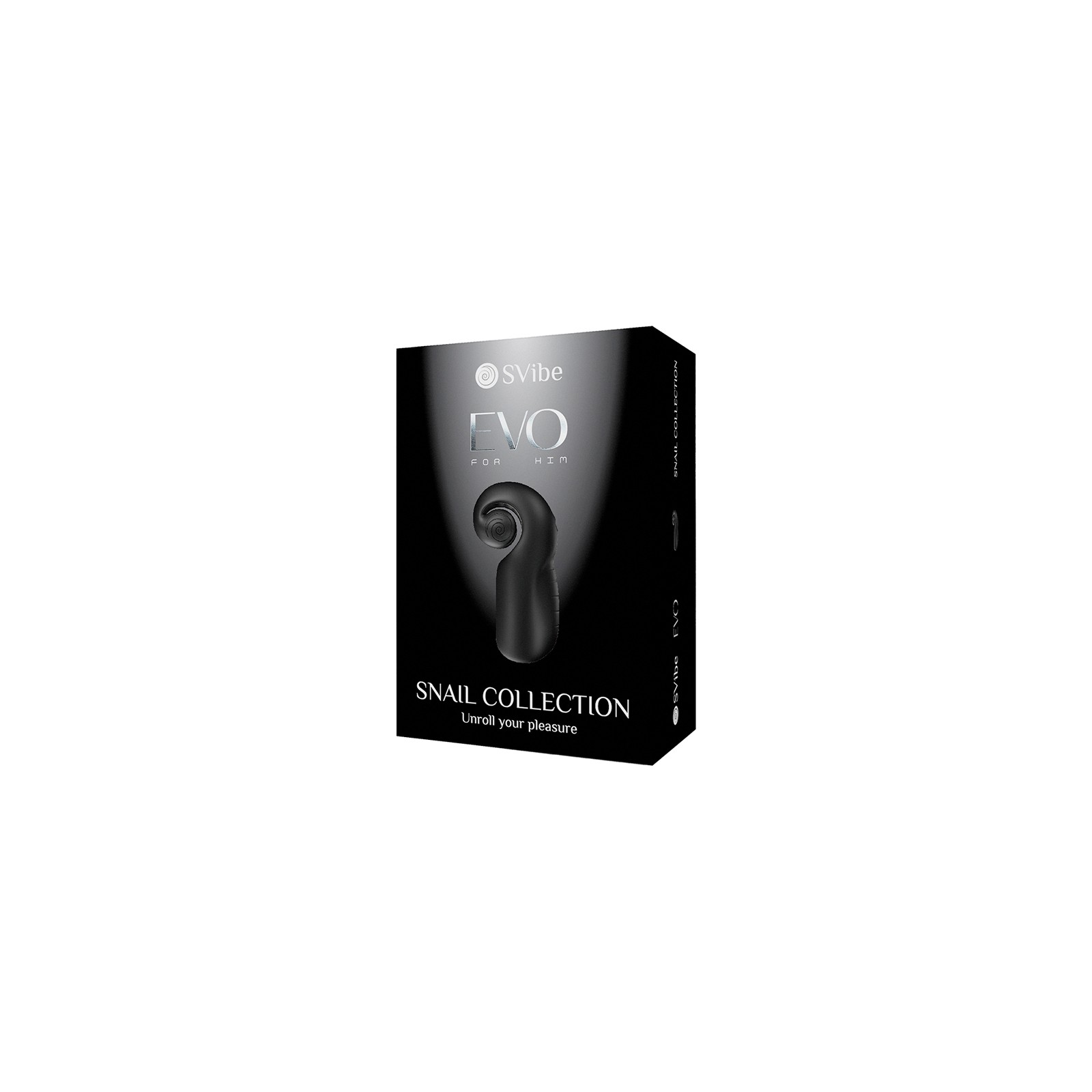 Snail Vibe Evo Rechargeable Black Masturbator