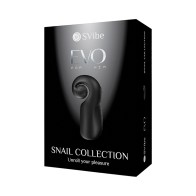 Snail Vibe Evo Rechargeable Black Masturbator