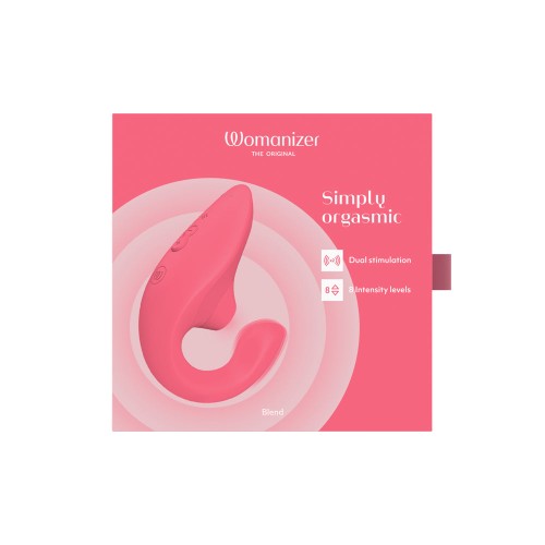 Womanizer Blend Vibrant Rose - Dual Stimulation Vibe