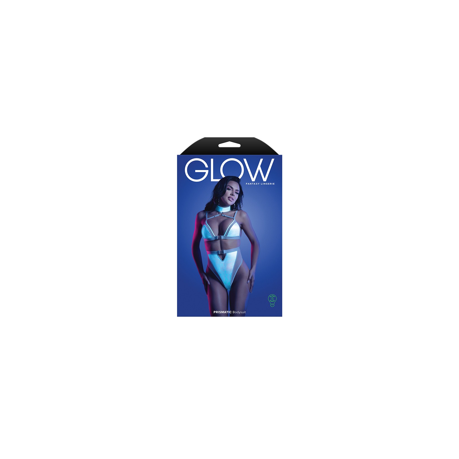 Fantasy Lingerie Glow Prismatic Bodysuit for Eye-Catching Looks