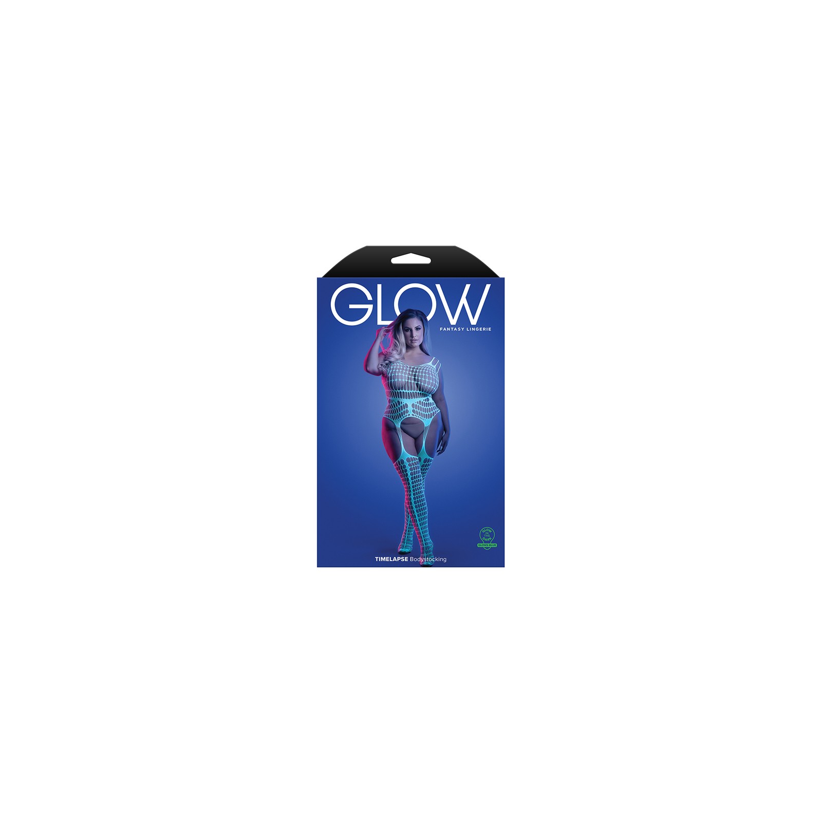 Fantasy Lingerie Glow Timelapse Bodystocking Queen Size