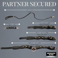 Bedroom Bliss Lover's Restraints Set - Explore Kinky Pleasures