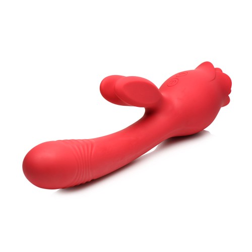 Vibrador Conejito Sucador y Empujador - Bloomgasm