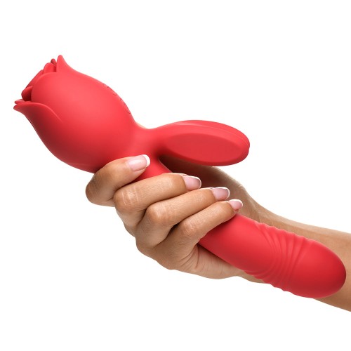 Blooming Bunny Sucking & Thrusting Rabbit Vibrator - Bloomgasm