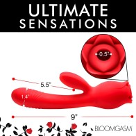 Blooming Bunny Sucking & Thrusting Rabbit Vibrator - Bloomgasm