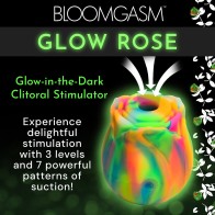 Bloomgasm Glow-in-the-Dark Clit Stimulator