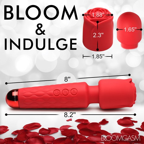 Bloomgasm Pleasure Rose 10X Wand