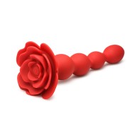 Perlas Anales Vibrantes Bloomgasm Rose - 10X Placer