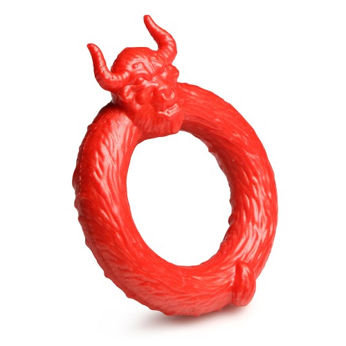 Anillo de Pene de Silicona Beast Mode Blanco - Mejora tu Placer