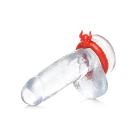 Anillo de Pene de Silicona Beast Mode Blanco - Mejora tu Placer