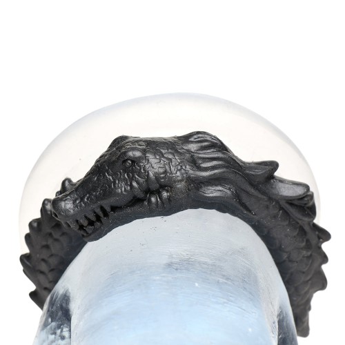 Creature Cocks Black Caiman Silicone Cock Ring - Ultimate Pleasure