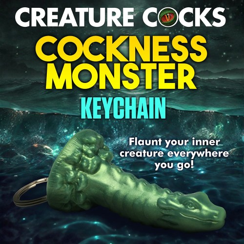 Creature Cocks Cockness Monster Keychain - Fun and Kinky