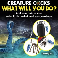 Creature Cocks Mini Cocktopus Silicone Keychain